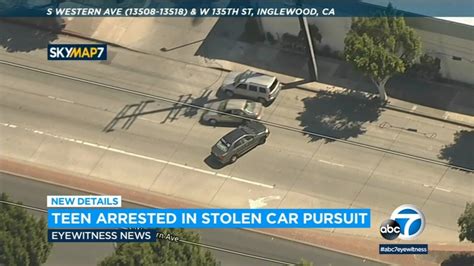 Chase of carjacking suspect in stolen vehicle ends in arrest